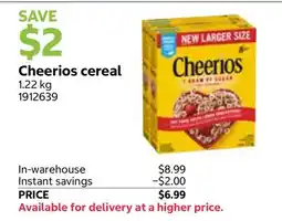 Costco Cheerios cereal offer