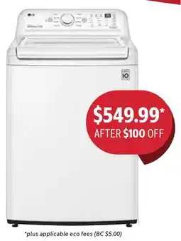 Costco Washing machine offer