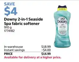 Costco Downy 2-in-1 Seaside Spa fabric softener offer