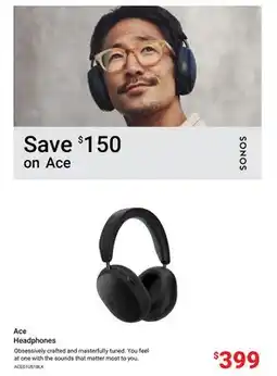 Visions Electronics SONOS Ace Headphones offer