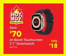 Visions Electronics Boost Touchscreen 2.1 Smartwatch offer