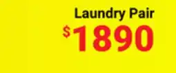 Visions Electronics Samsung 5.2 Cu.ft. Front Load Washer + 7.5 Cu.ft. Electric Dryer Laundry Package offer
