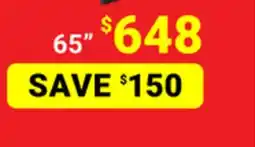 Visions Electronics SAMSUNG Crystal UHD UH0008H 4K Smart TV 65 offer