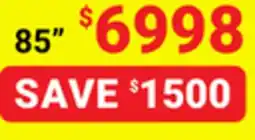 Visions Electronics SAMSUNG Micro RGB R95H 4K Smart TV 85 offer