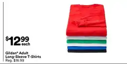 Michaels Gildan Adult Long-Sleeve T-Shirts offer