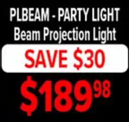 2001 Audio Video PLBEAM - PARTY LIGHT Beam Projection Light offer