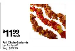 Michaels Fall Chain Garlands offer