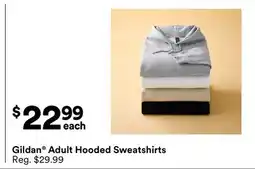 Michaels Gildan Adult Hooded Sweatshirts offer