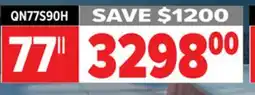 2001 Audio Video QN77S90HAEXZC 77 SAMSUNG 4K OLED AI HDR+ GLARE FRE offer