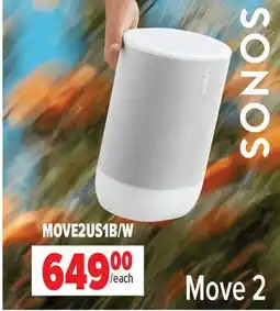 2001 Audio Video SONOS Move 2 offer