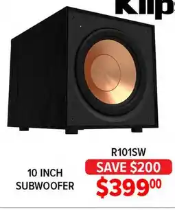 2001 Audio Video R101SW Klipsch REFERENCE 10 SUBWOOFER offer