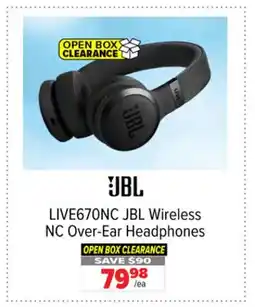 2001 Audio Video LIVE670NC JBL Wireless NC Over-Ear Headphones offer