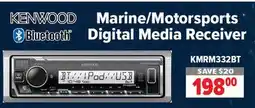 2001 Audio Video KENWOOD Marine/Motorsports Digital Media Receiver offer