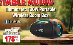 2001 Audio Video SPPA15BT JVC SPEAKER PORTABLE BT offer