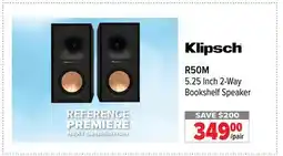 2001 Audio Video Klipsch R50M 5.25 Inch 2-Way Bookshelf Speaker offer