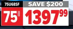 2001 Audio Video 75U68SF 75 QLED MiniLED Elevating the MiniLED experience offer