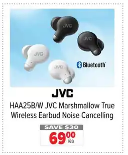 2001 Audio Video HAA25B/W JVC Marshmallow True Wireless Earbud Noise Cancelling offer