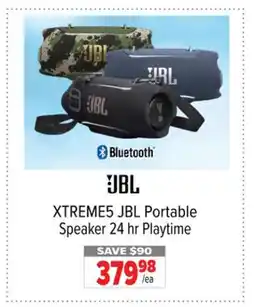 2001 Audio Video XTREME5 JBL Portable Speaker 24 hr Playtime offer