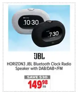 2001 Audio Video HORIZON3 JBL Bluetooth Clock Radio Speaker with DAB/DAB+/FM offer