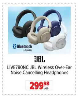 2001 Audio Video LIVE780NC JBL Wireless Over-Ear Noise Cancelling Headphones offer