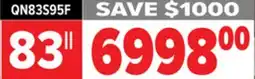 2001 Audio Video 83 4K OLED HDR PRO GLARE FREE TV offer