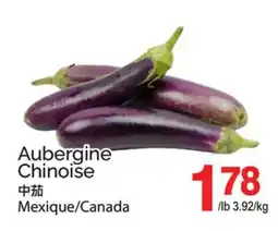 T&T Supermarket AUBERGINE CHINOISE offer