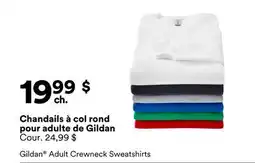 Michaels Chandails à col rond pour adulte de Gildan offer