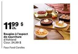 Michaels Bougies à l'aspect de nourriture d'Ashland offer