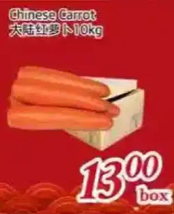 Tone Tai Supermarket Chinese Carrot offer