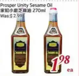 Tone Tai Supermarket Prosper Unity Sesame Oil offer
