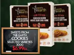 Fiesta Farms SWEETS FROM THE EARTH COOKIES offer