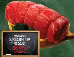 Fiesta Farms ONTARIO SIRLOIN TIP ROAST offer