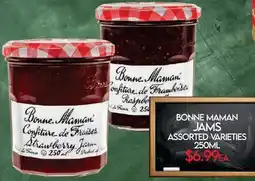Fiesta Farms BONNE MAMAN JAMS offer