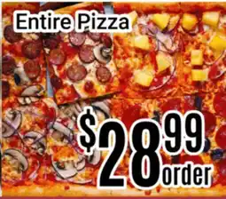 Nations Fresh Foods Entire Pizza offer