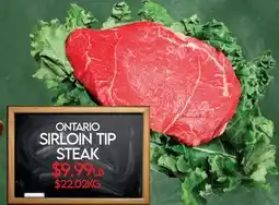 Fiesta Farms ONTARIO SIRLOIN TIP STEAK offer