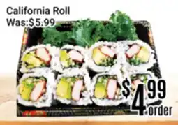 Nations Fresh Foods California Roll offer