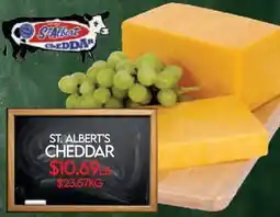 Fiesta Farms ST. ALBERT'S CHEDDAR offer