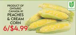 Fiesta Farms PRODUCT OF ONTARIO CANADA #1 PEACHES & CREAM CORN offer