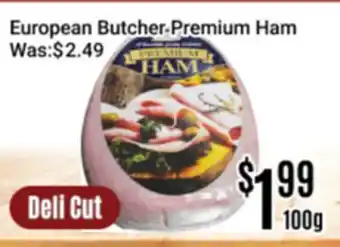 Nations Fresh Foods European Butcher Premium Ham offer
