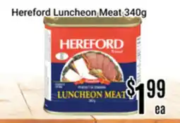 Nations Fresh Foods Hereford Luncheon Meat offer