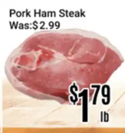 Nations Fresh Foods Pork Ham Steak offer
