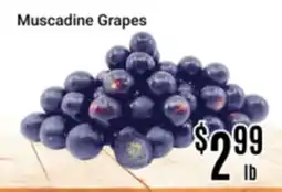 Nations Fresh Foods Muscadine Grapes offer