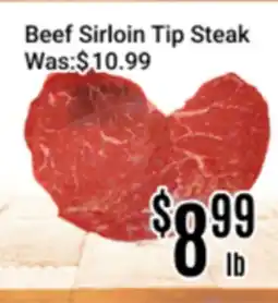 Nations Fresh Foods Beef Sirloin Tip Steak offer