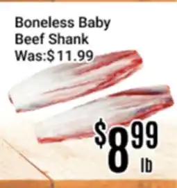 Nations Fresh Foods Boneless Baby Beef Shank offer
