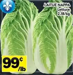 Supermarché PA Lettuce offer