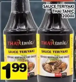 Supermarché PA Thai tanic sauce teriyaki offer