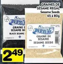 Supermarché PA Regal sesame seeds offer