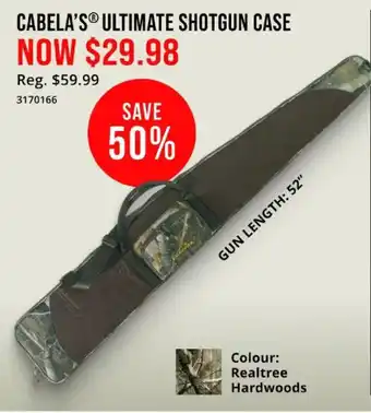 Cabela's ultimate shotgun case