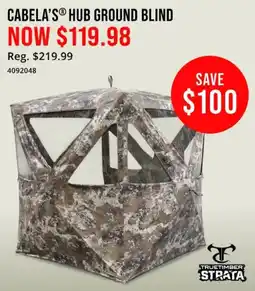 Cabela's Cabela's hub ground blind offer