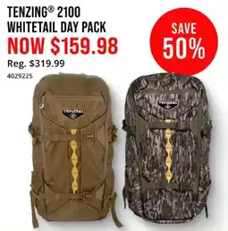 Cabela's Tenzing whitetail day pack offer